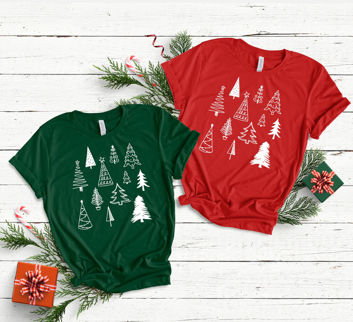 Different Christmas Trees – 4s Promotions LLC