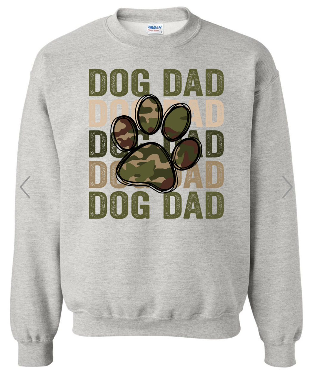 Dog Dad Camo
