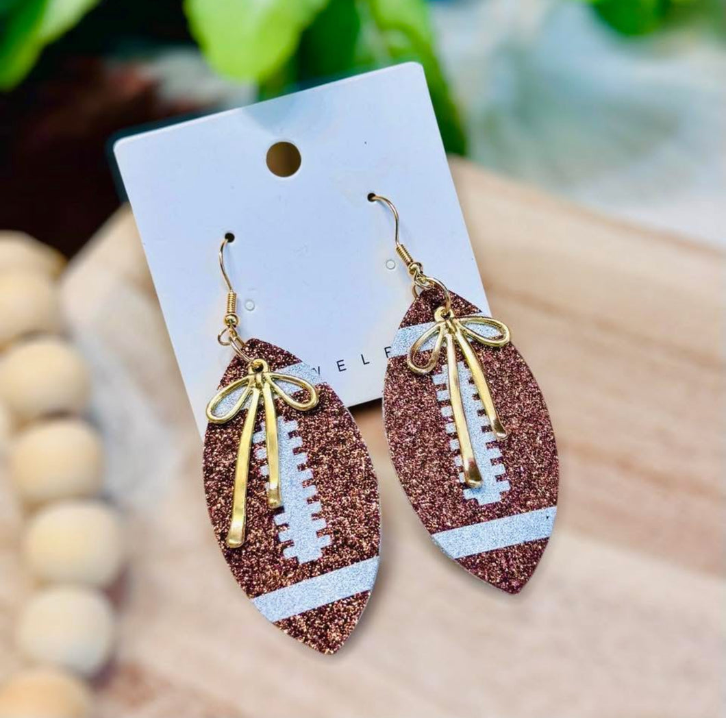 Football Earrings