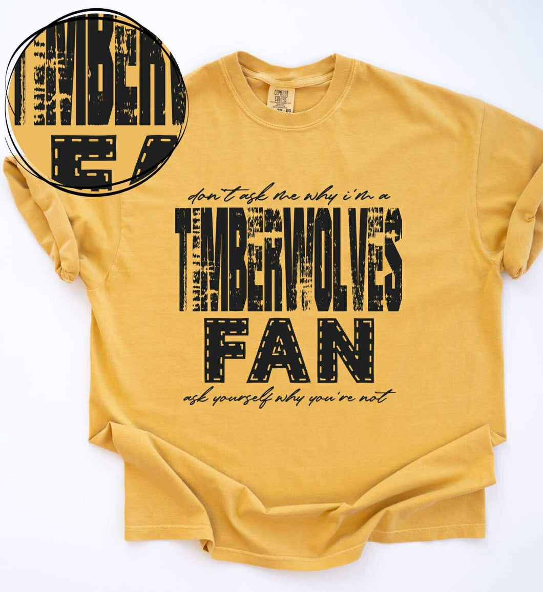 Don’t ask me Why im a Timberwolves Fan….