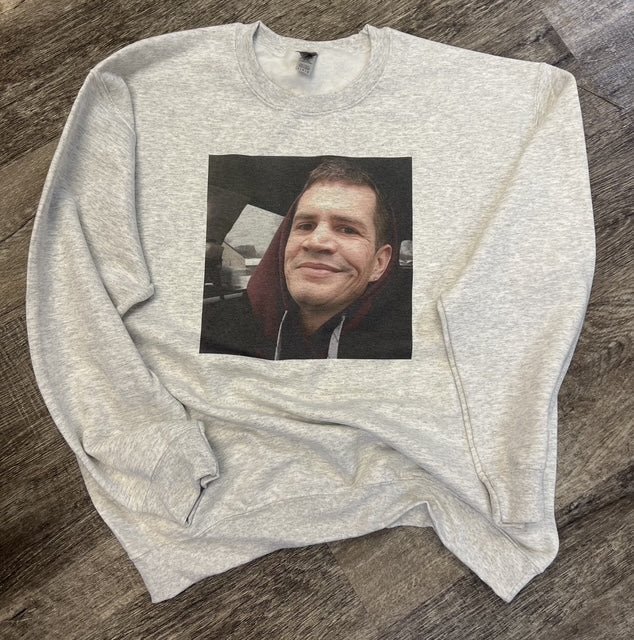 Justin Smiling and Chilling